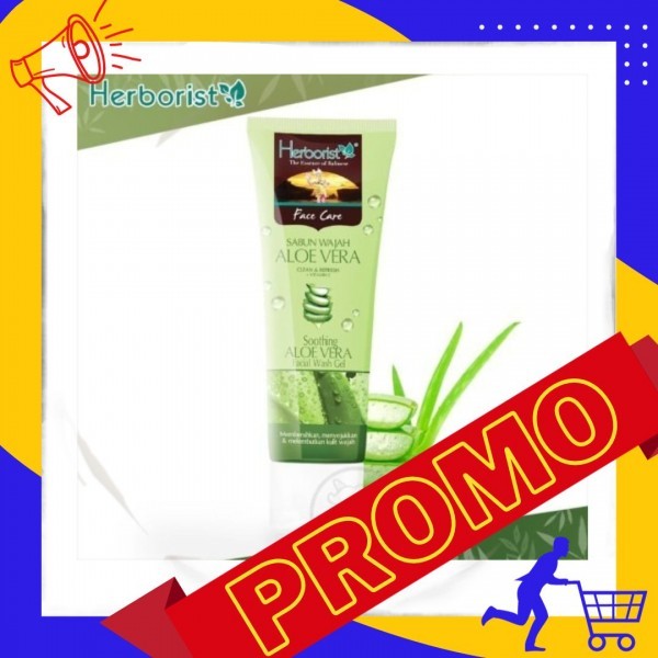 HERBORIST FACE WASH GEL ALOE VERA 80 G